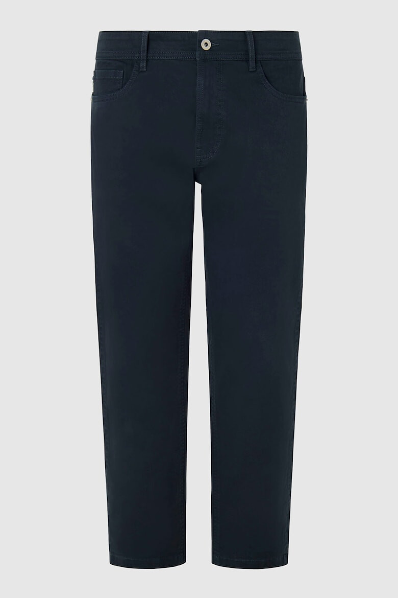 Pepe Jeans London Pantaloni chino din amestec de bumbac - Pled.ro