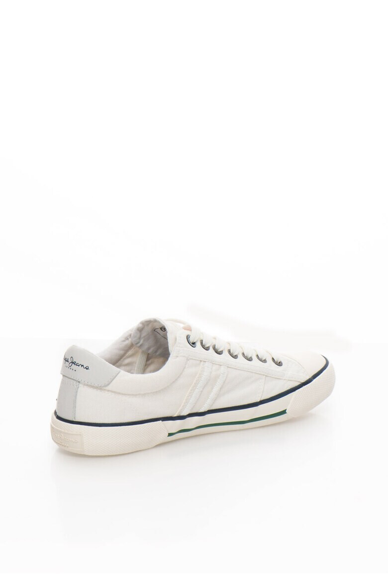 Pepe Jeans London Pantofi sport albi de panza Serthi - Pled.ro