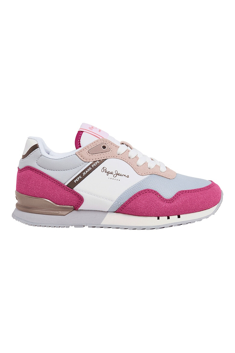 Pepe Jeans London Pantofi sport colorblock cu garnituri sintetice - Pled.ro