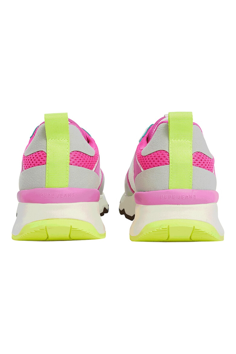 Pepe Jeans London Pantofi sport colorblock cu insertii de plasa - Pled.ro