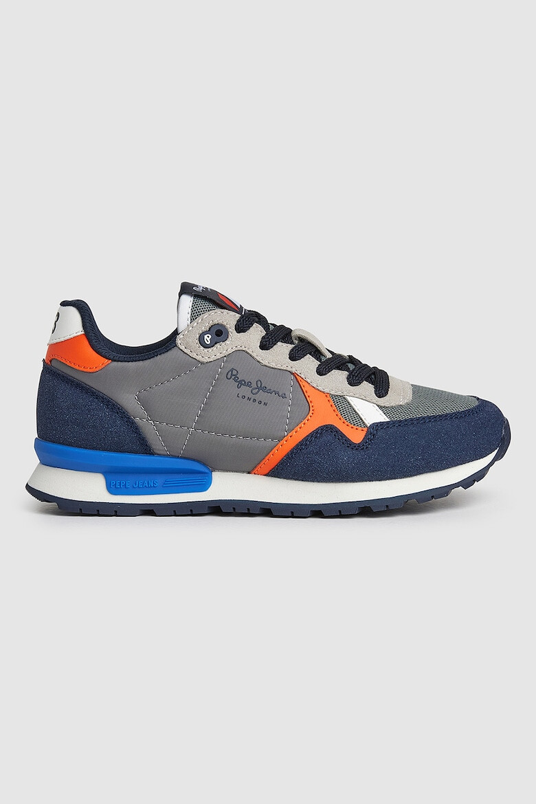 Pepe Jeans London Pantofi sport colorblock cu insertii textile - Pled.ro