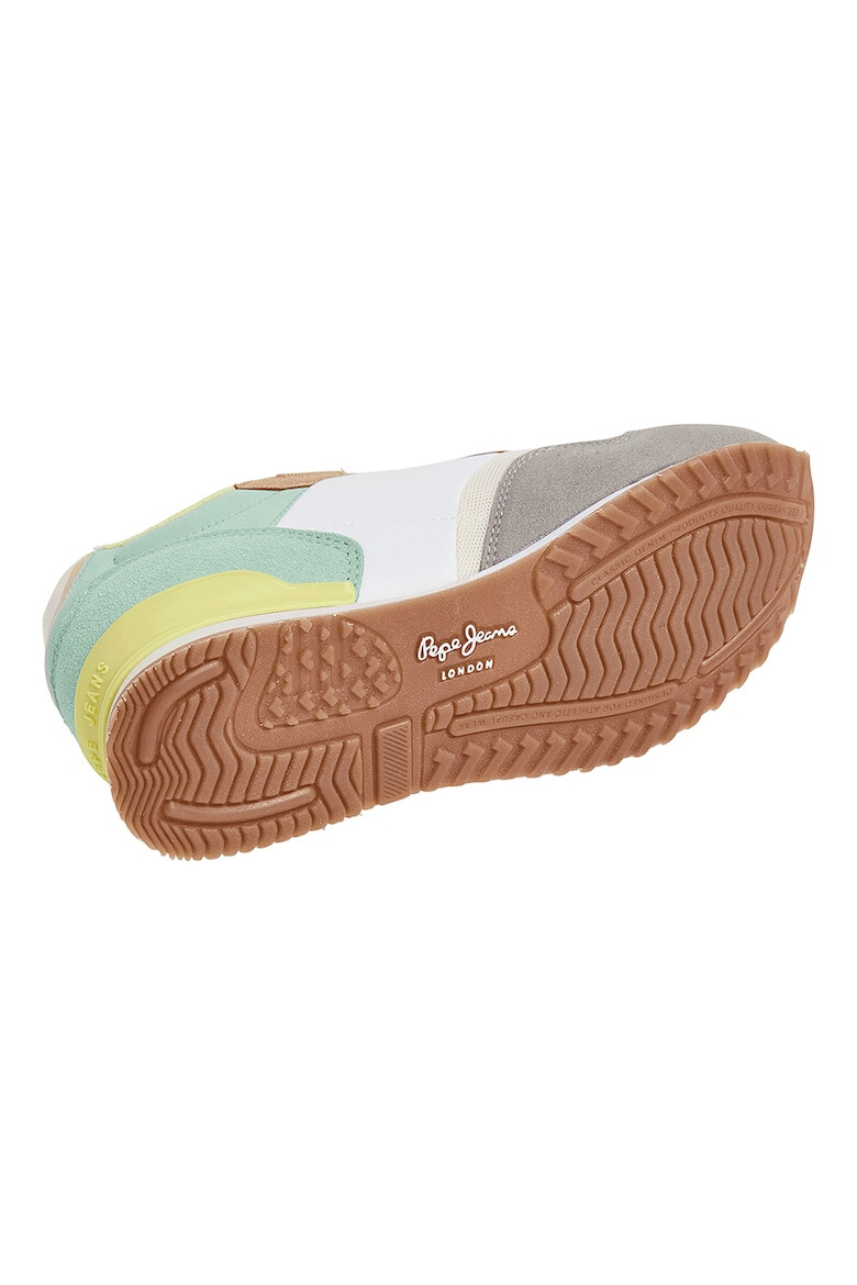 Pepe Jeans London Pantofi sport colorblock cu insertii textile - Pled.ro