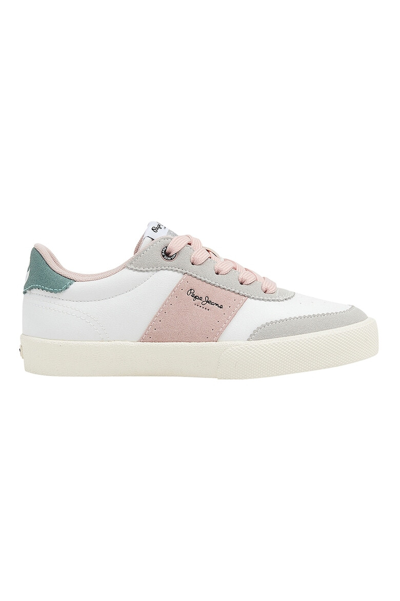 Pepe Jeans London Pantofi sport colorblock de piele ecologica - Pled.ro