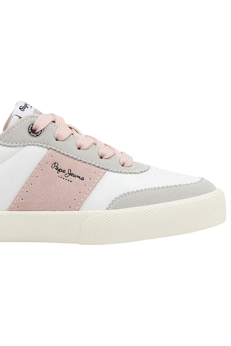 Pepe Jeans London Pantofi sport colorblock de piele ecologica - Pled.ro