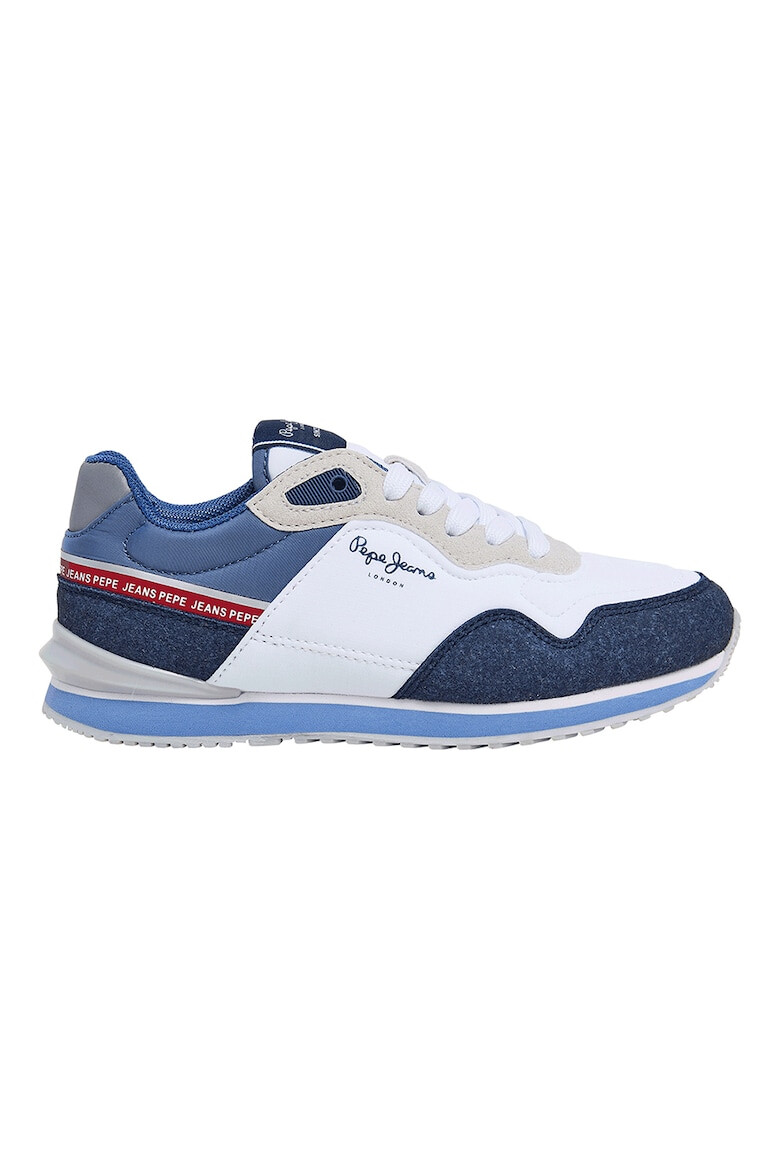 Pepe Jeans London Pantofi sport cu garnituri de piele ecologica intoarsa - Pled.ro