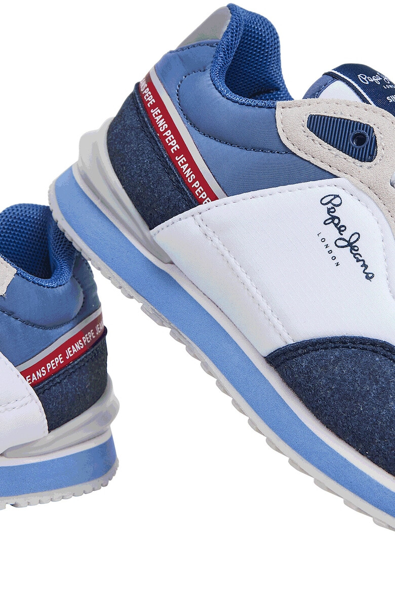 Pepe Jeans London Pantofi sport cu garnituri de piele ecologica intoarsa - Pled.ro