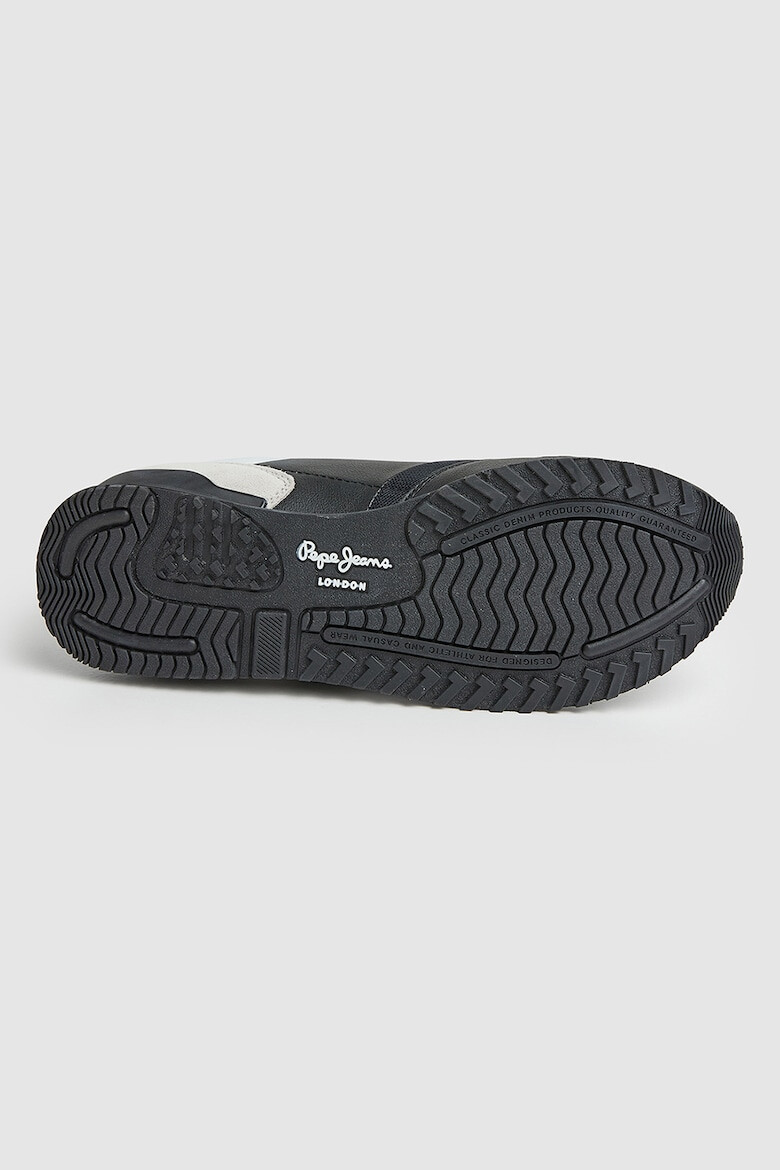 Pepe Jeans London Pantofi sport cu insertii de piele ecologica - Pled.ro