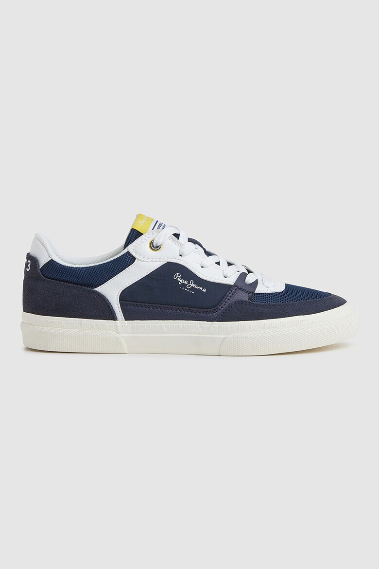 Pepe Jeans London Pantofi sport cu insertii de piele ecologica - Pled.ro