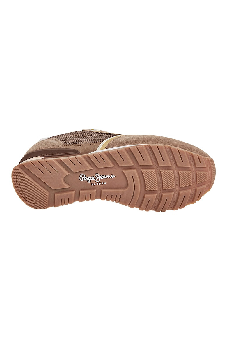 Pepe Jeans London Pantofi sport cu insertii de piele intoarsa - Pled.ro