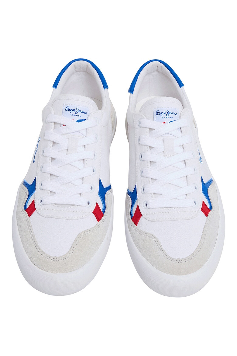 Pepe Jeans London Pantofi sport cu insertii de piele intoarsa - Pled.ro