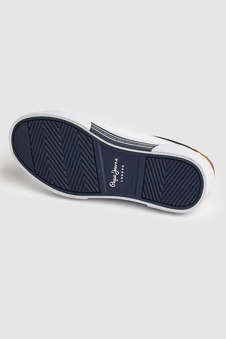 Pepe Jeans London Pantofi sport cu insertii de piele intoarsa - Pled.ro