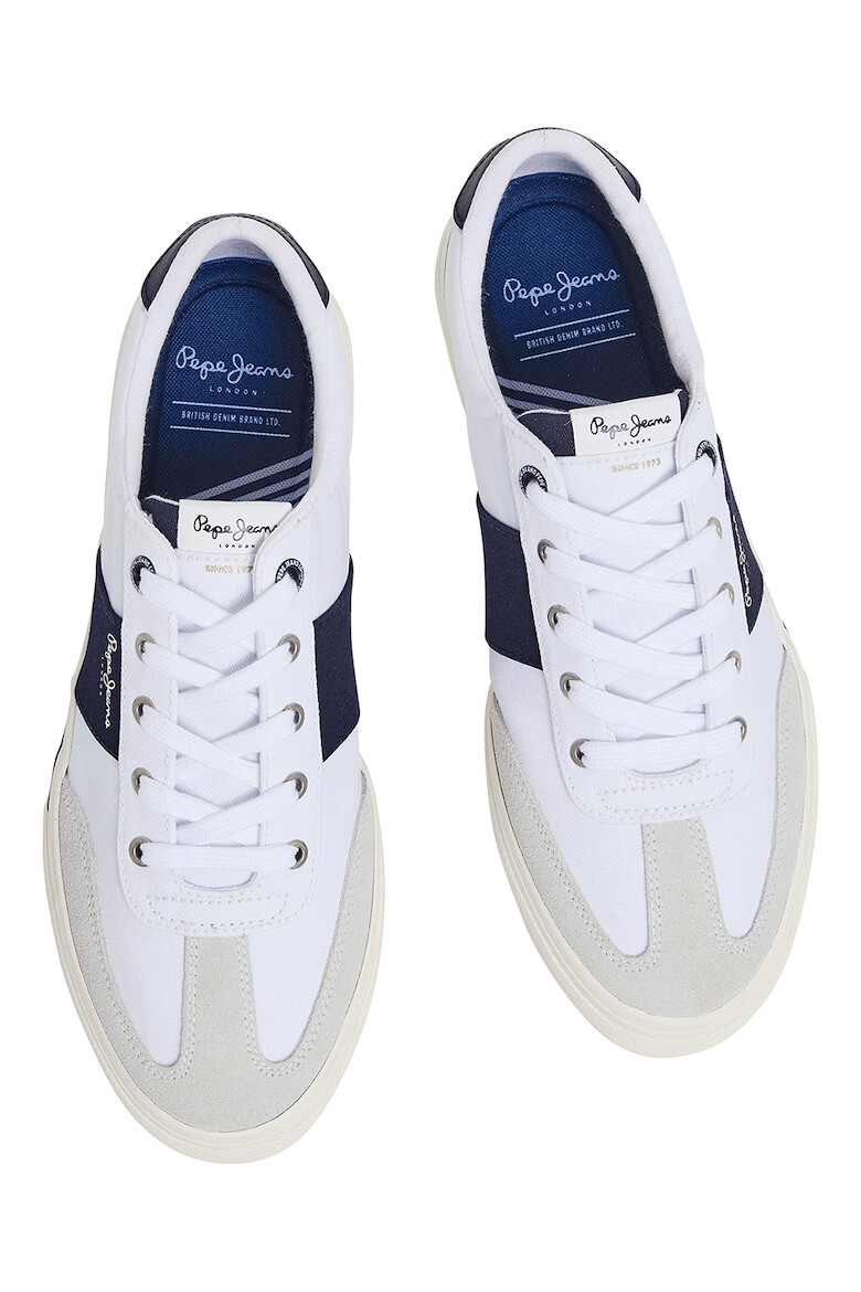 Pepe Jeans London Pantofi sport cu insertii de piele intoarsa - Pled.ro