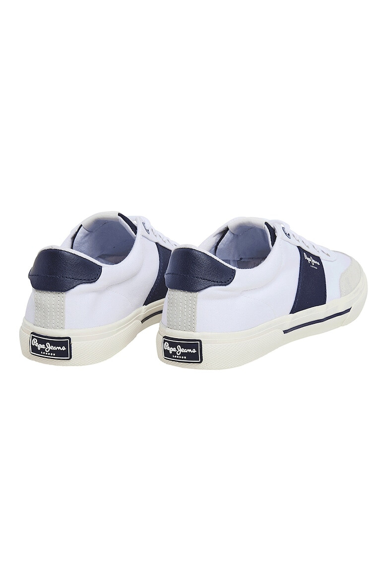 Pepe Jeans London Pantofi sport cu insertii de piele intoarsa - Pled.ro