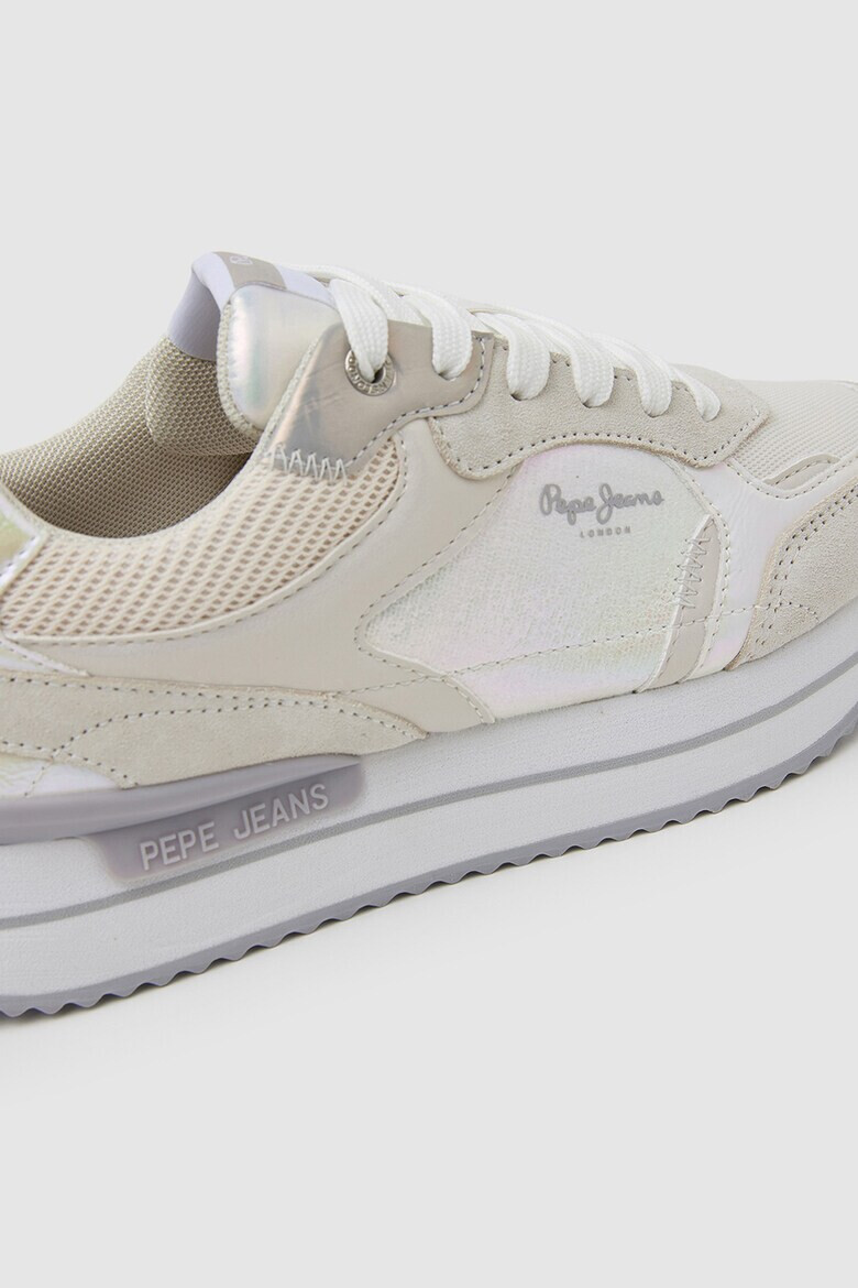 Pepe Jeans London Pantofi sport cu insertii de piele intoarsa Rusper - Pled.ro