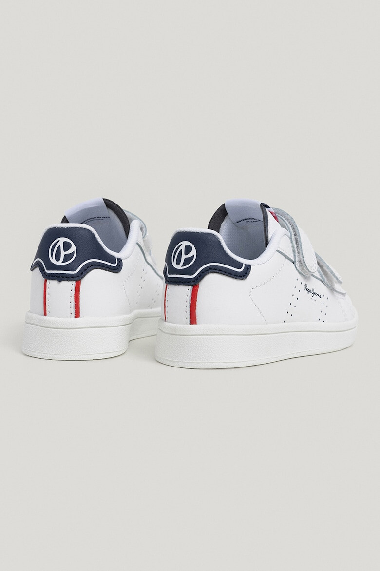 Pepe Jeans London Pantofi sport cu insertii de piele peliculizata - Pled.ro