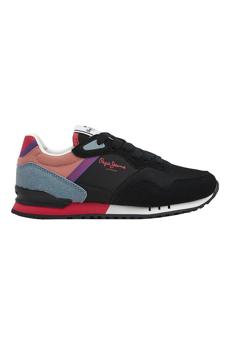 Pepe Jeans London Pantofi sport cu insertii de plasa - Pled.ro