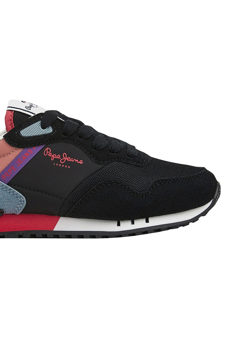 Pepe Jeans London Pantofi sport cu insertii de plasa - Pled.ro