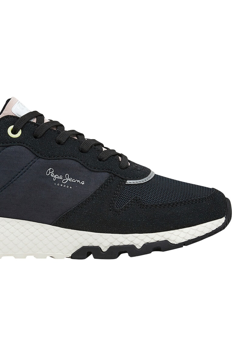 Pepe Jeans London Pantofi sport cu insertii de plasa - Pled.ro