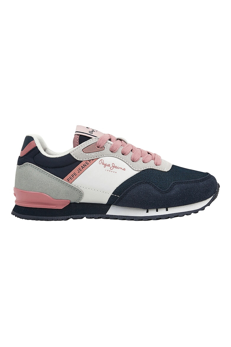 Pepe Jeans London Pantofi sport cu insertii de plasa - Pled.ro