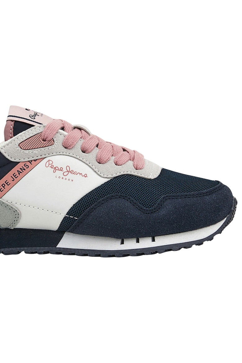 Pepe Jeans London Pantofi sport cu insertii de plasa - Pled.ro