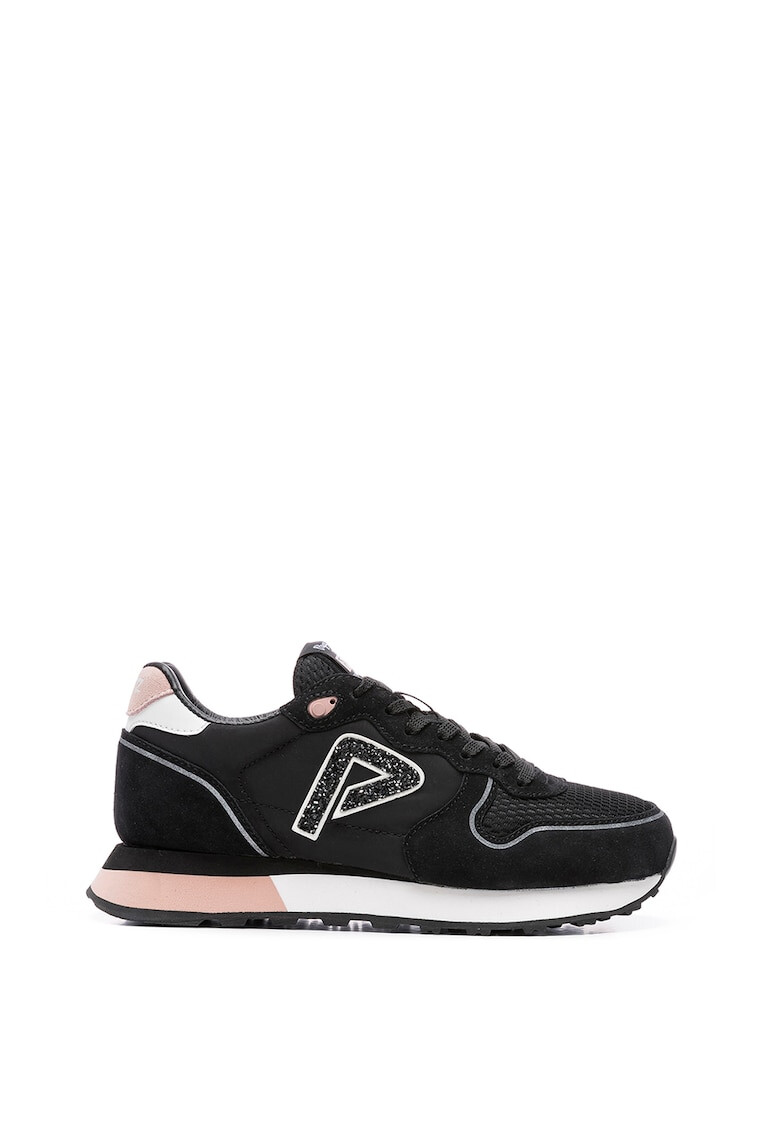 Pepe Jeans London Pantofi sport cu logo stralucitor - Pled.ro