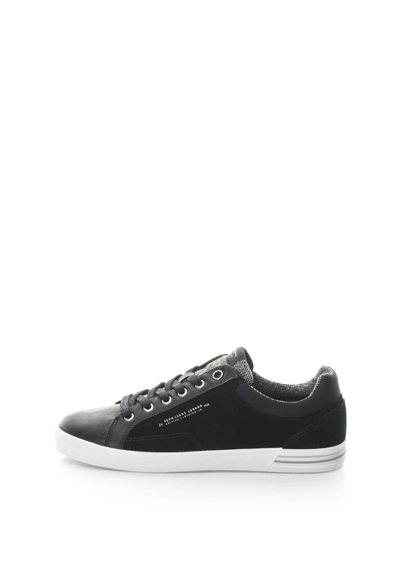 Pepe Jeans London Pantofi sport cu segmente de piele intoarsa North Mix - Pled.ro