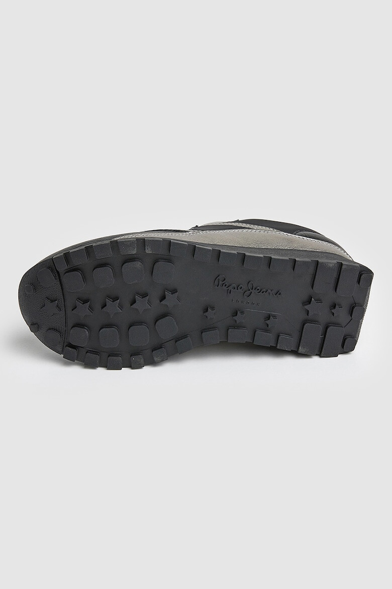 Pepe Jeans London Pantofi sport de piele ecologica cu detalii logo - Pled.ro