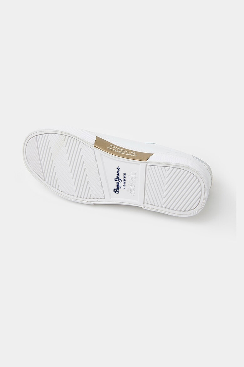 Pepe Jeans London Pantofi sport de piele ecologica cu detalii stralucitoare - Pled.ro