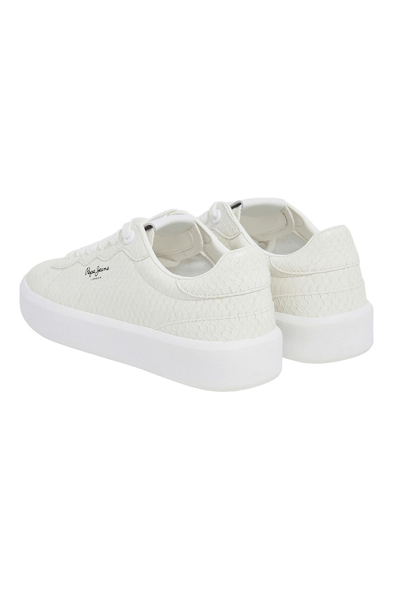 Pepe Jeans London Pantofi sport de piele ecologica cu detalii texturate - Pled.ro