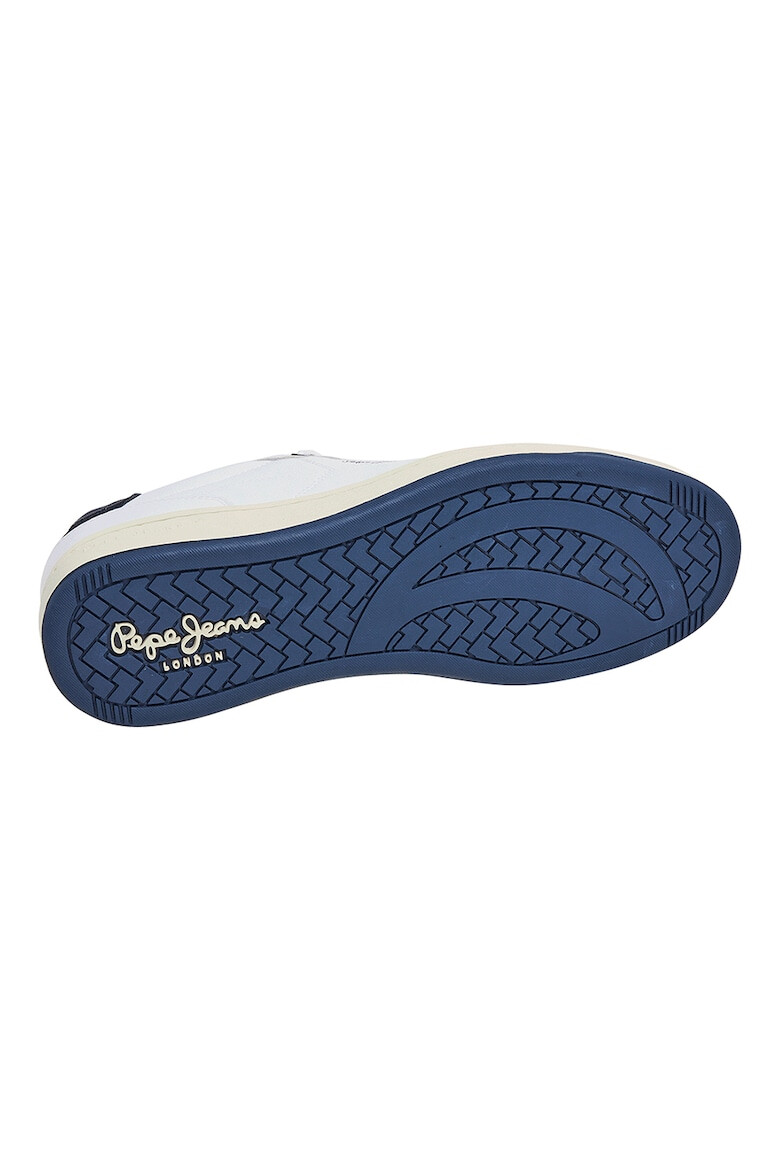 Pepe Jeans London Pantofi sport de piele peliculizata si piele intoarsa - Pled.ro