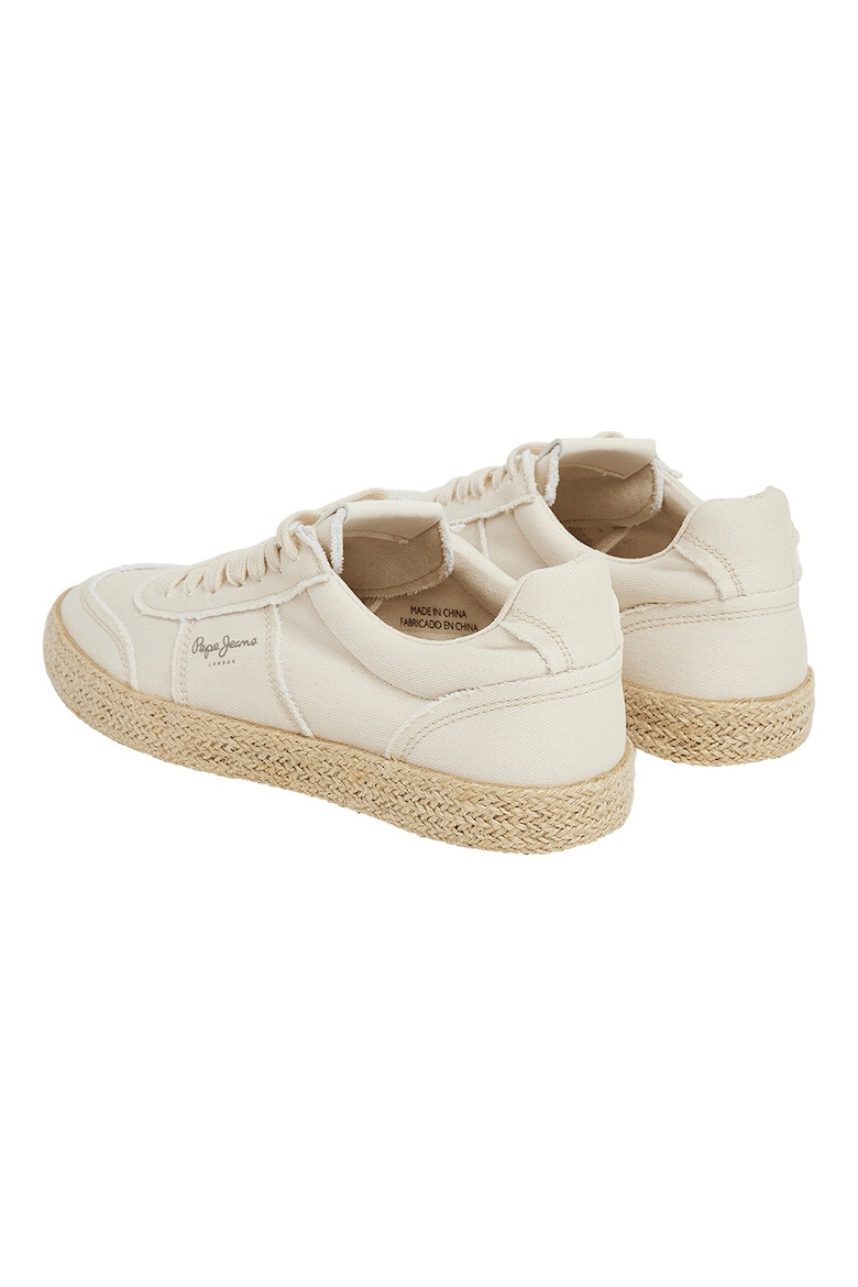 Pepe Jeans London Pantofi sport-espadrile de panza cu logo - Pled.ro