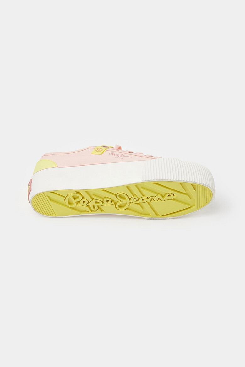 Pepe Jeans London Pantofi sport flatform low-cut - Pled.ro