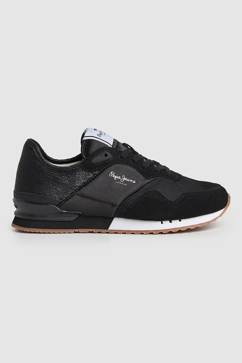 Pepe Jeans London Pantofi sport low-cut cu aplicatii cu paiete - Pled.ro