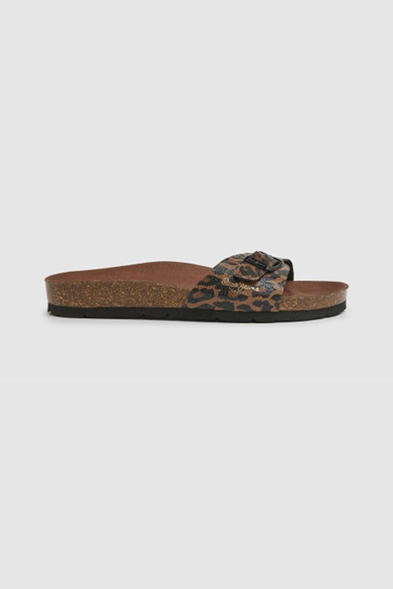 Pepe Jeans London Papuci cu animal print - Pled.ro