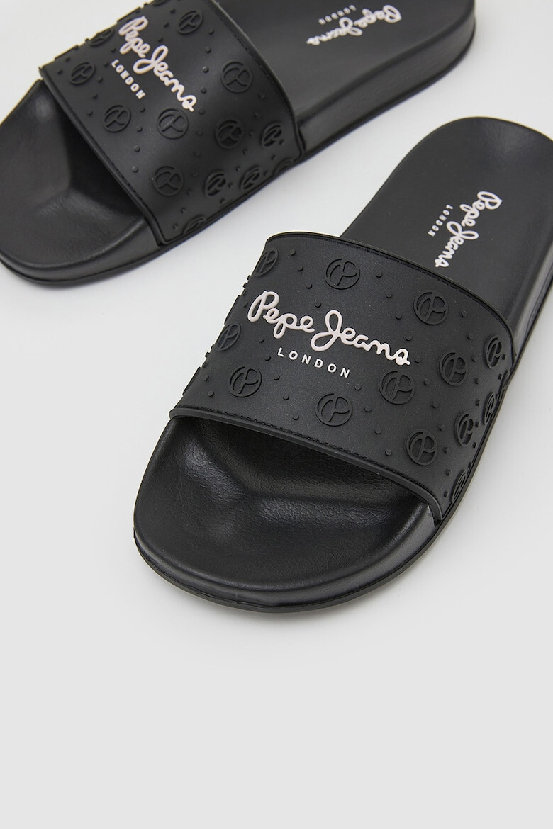 Pepe Jeans London Papuci cu aplicatie logo - Pled.ro