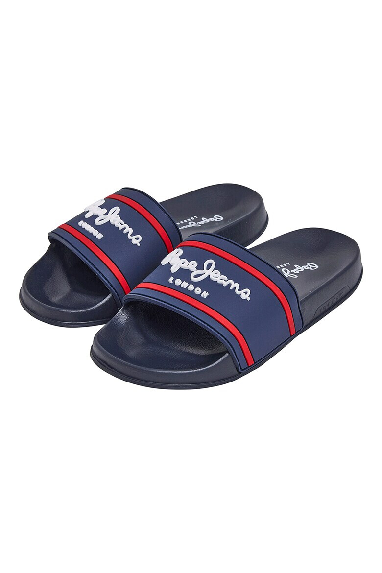 Pepe Jeans London Papuci cu aplicatie logo - Pled.ro