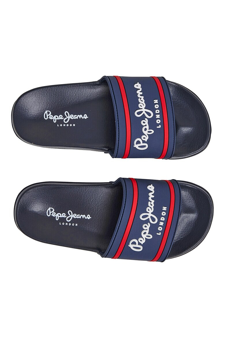 Pepe Jeans London Papuci cu aplicatie logo - Pled.ro