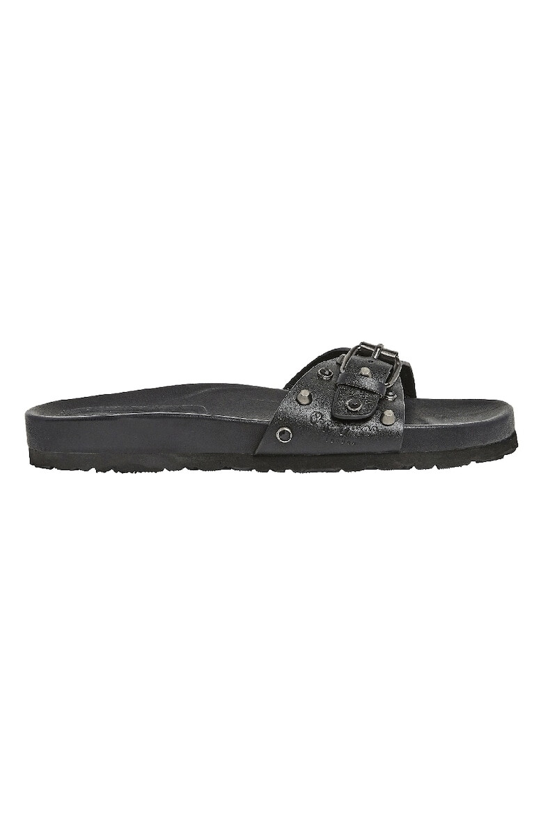 Pepe Jeans London Papuci de piele cu tinte - Pled.ro