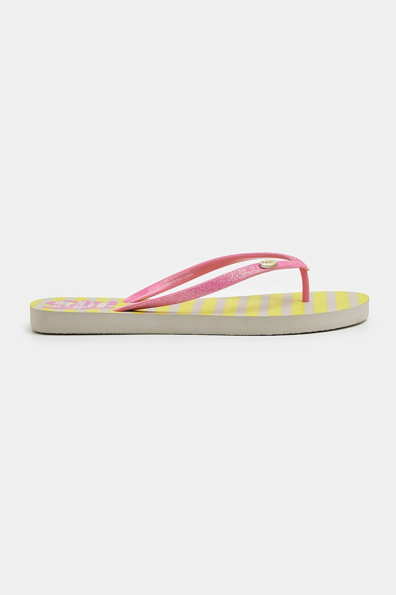 Pepe Jeans London Papuci flip-flop cu aplicatie logo discreta - Pled.ro