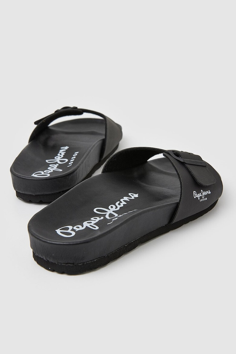 Pepe Jeans London Papuci flip-flop cu catarame - Pled.ro