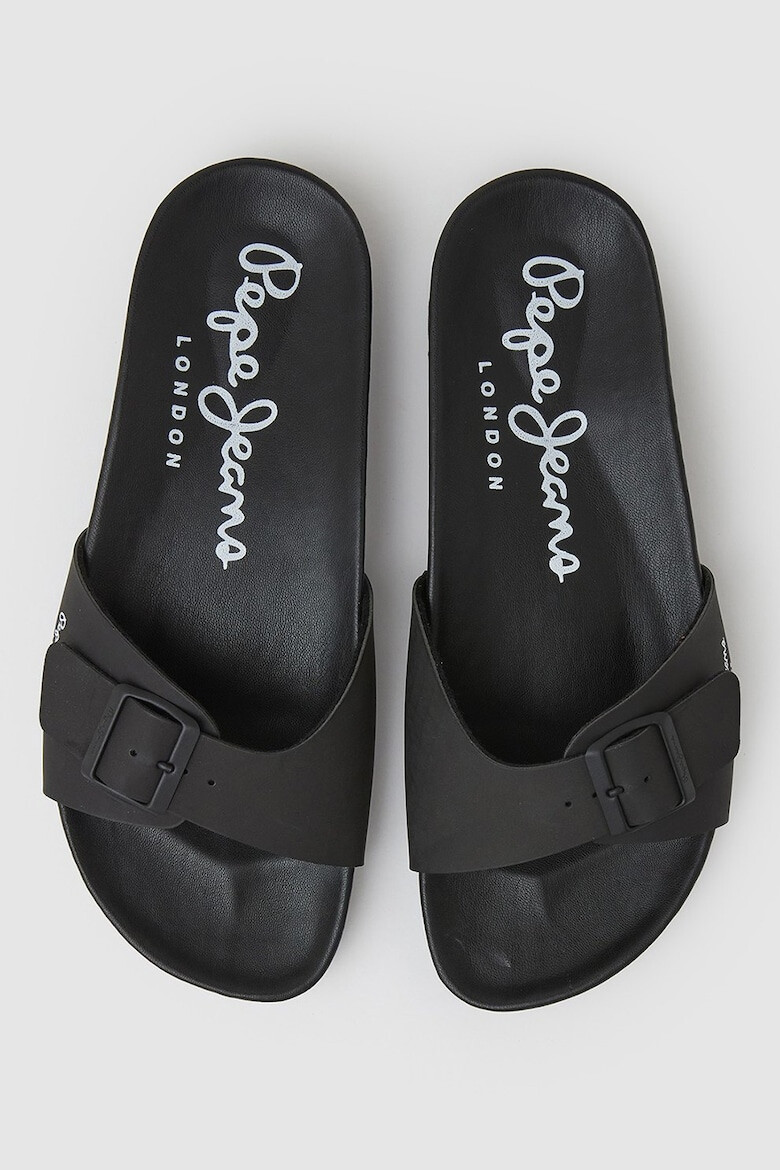 Pepe Jeans London Papuci flip-flop cu catarame - Pled.ro