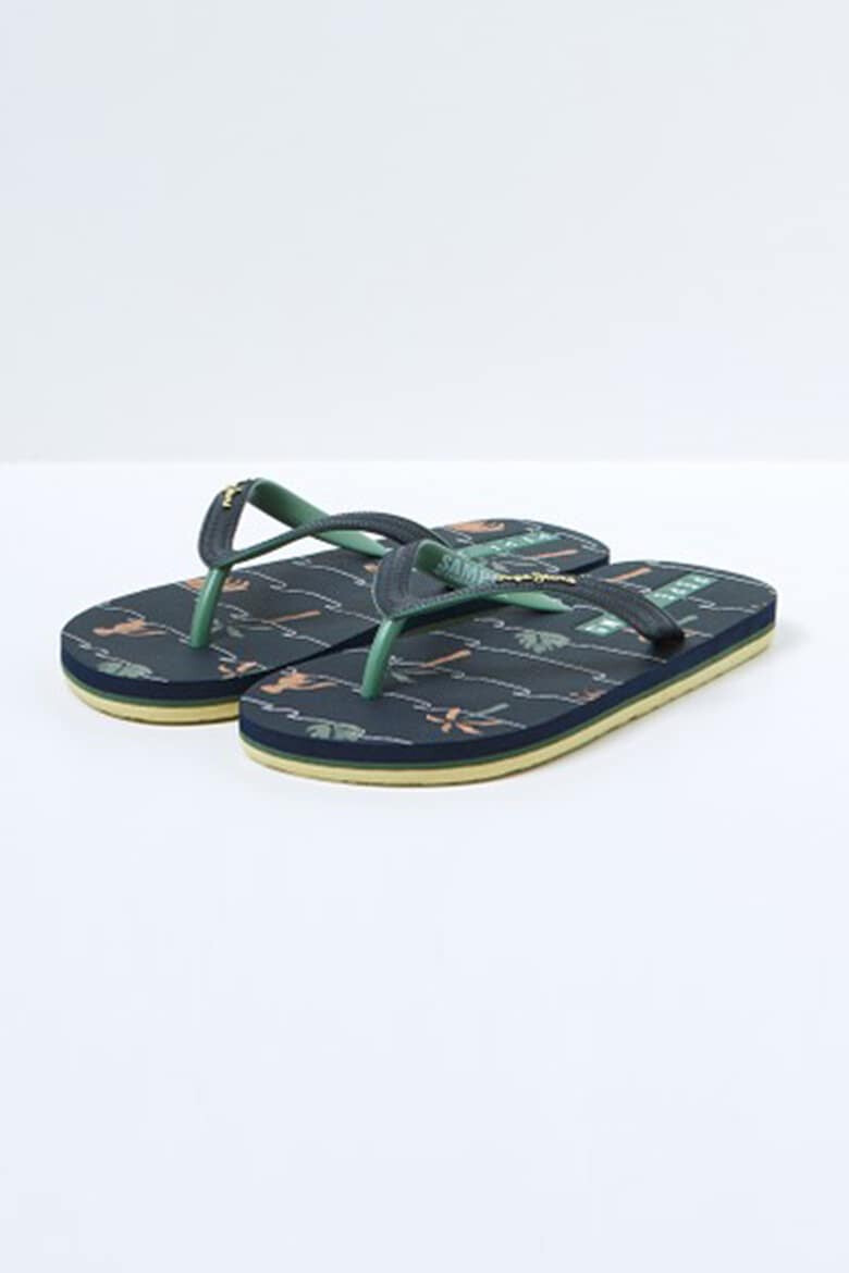 Pepe Jeans London Papuci flip-flop cu imprimeu tropical - Pled.ro