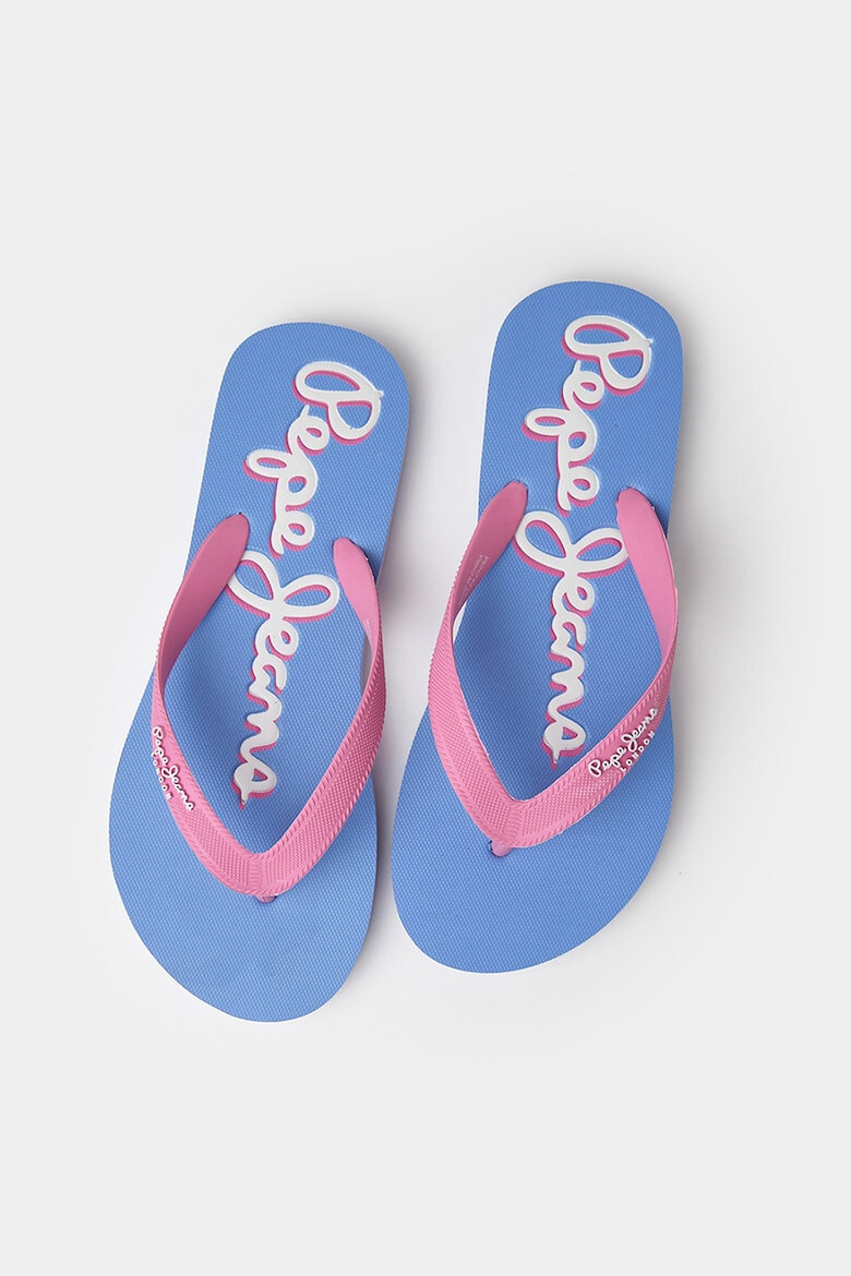 Pepe Jeans London Papuci flip-flop cu logo - Pled.ro