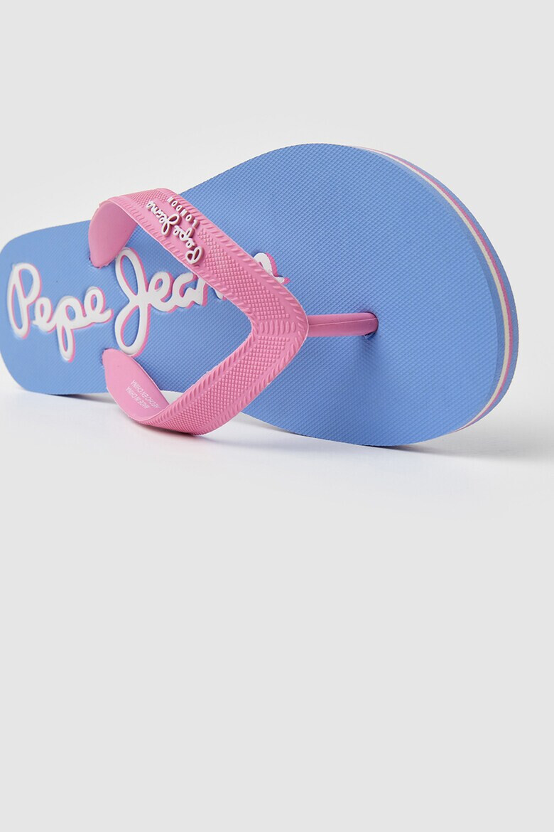 Pepe Jeans London Papuci flip-flop cu logo - Pled.ro