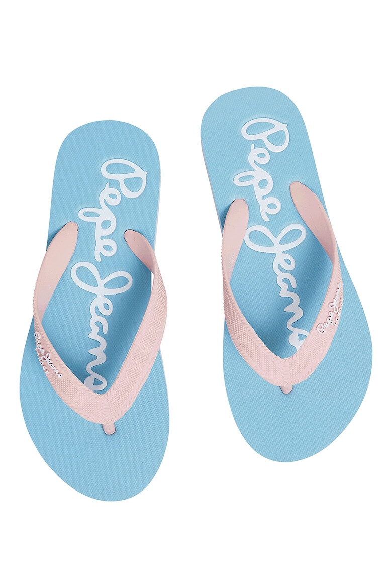 Pepe Jeans London Papuci flip-flop cu logo - Pled.ro