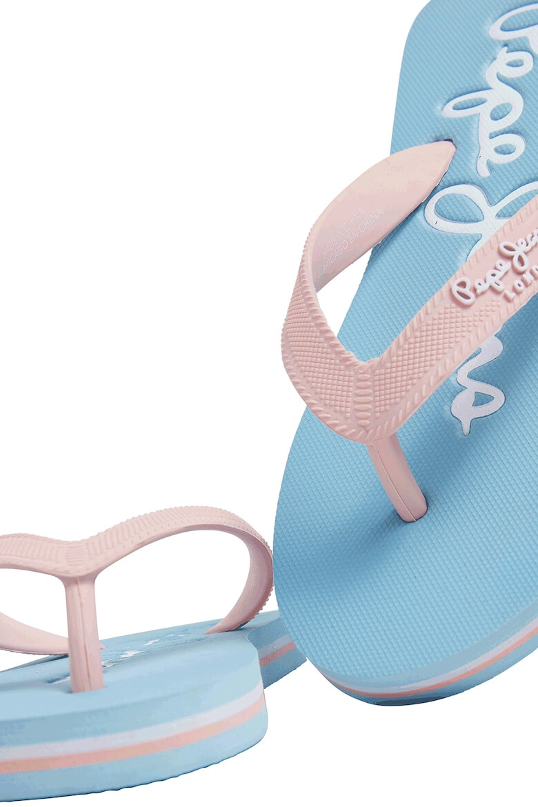 Pepe Jeans London Papuci flip-flop cu logo - Pled.ro