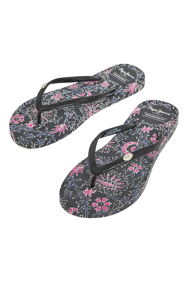 Pepe Jeans London Papuci flip-flop cu logo - Pled.ro