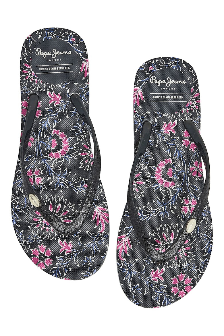 Pepe Jeans London Papuci flip-flop cu logo - Pled.ro