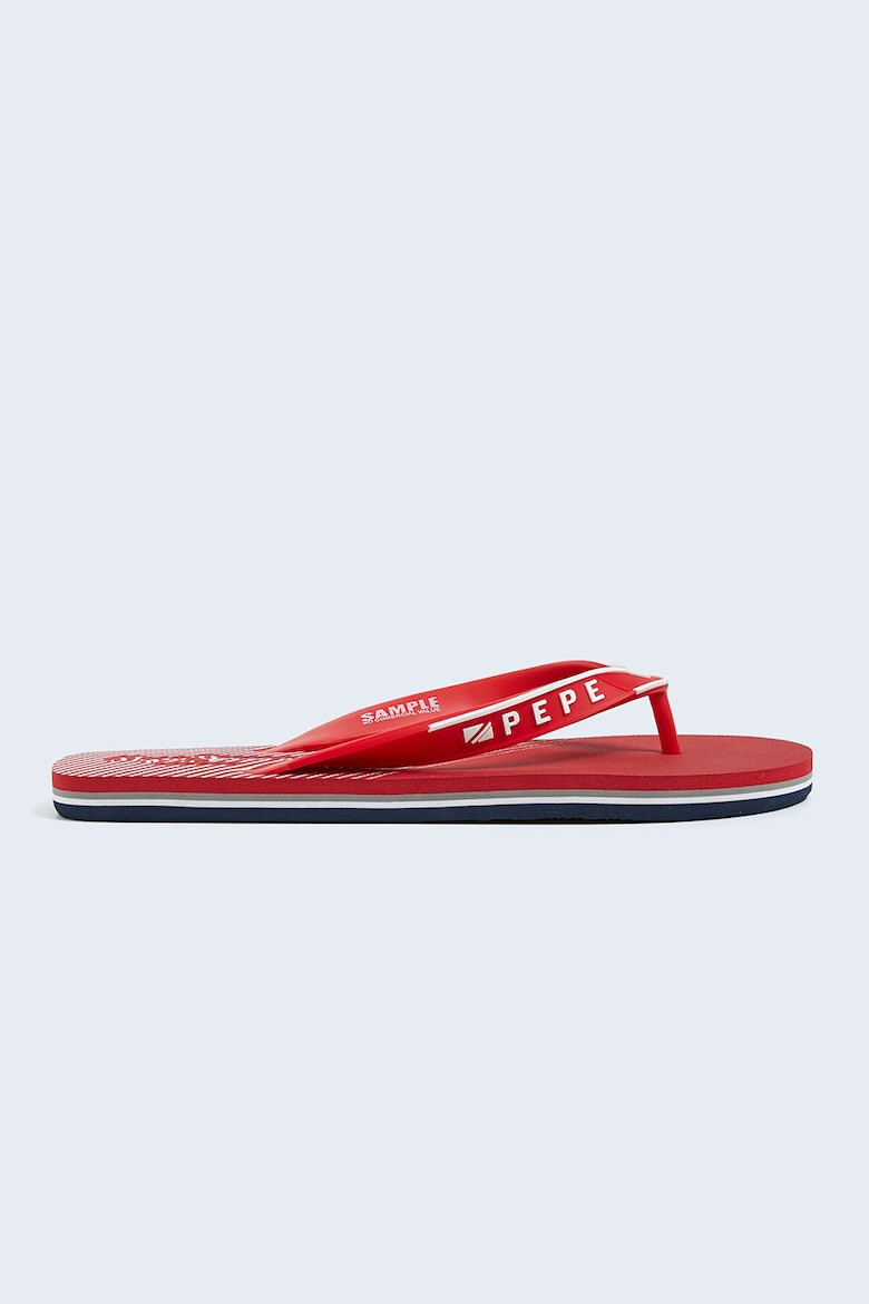 Pepe Jeans London Papuci flip-flop cu logo - Pled.ro