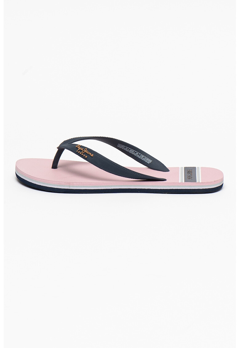 Pepe Jeans London Papuci flip-flop cu logo discret - Pled.ro